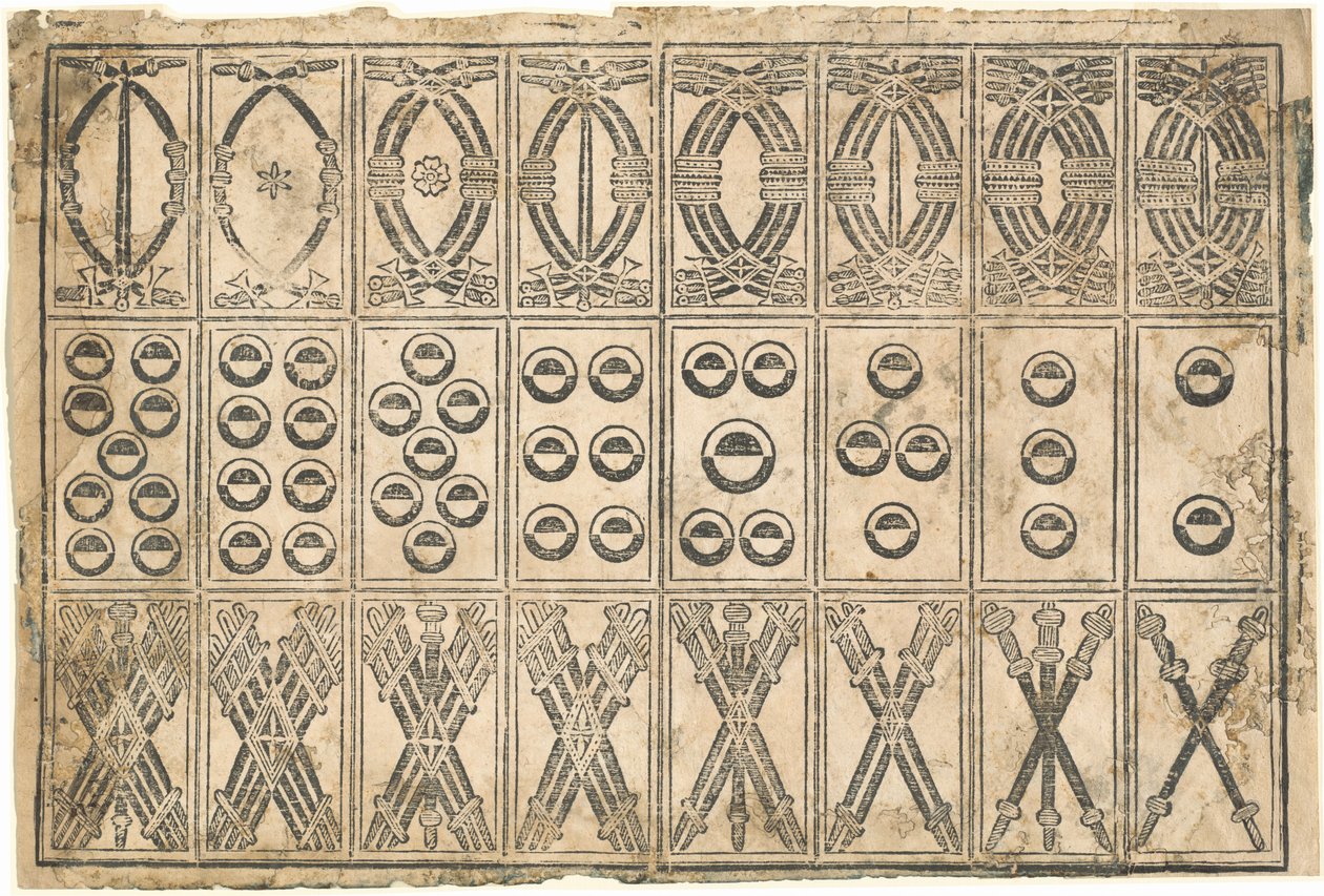 Spillekort af Italian 15th Century