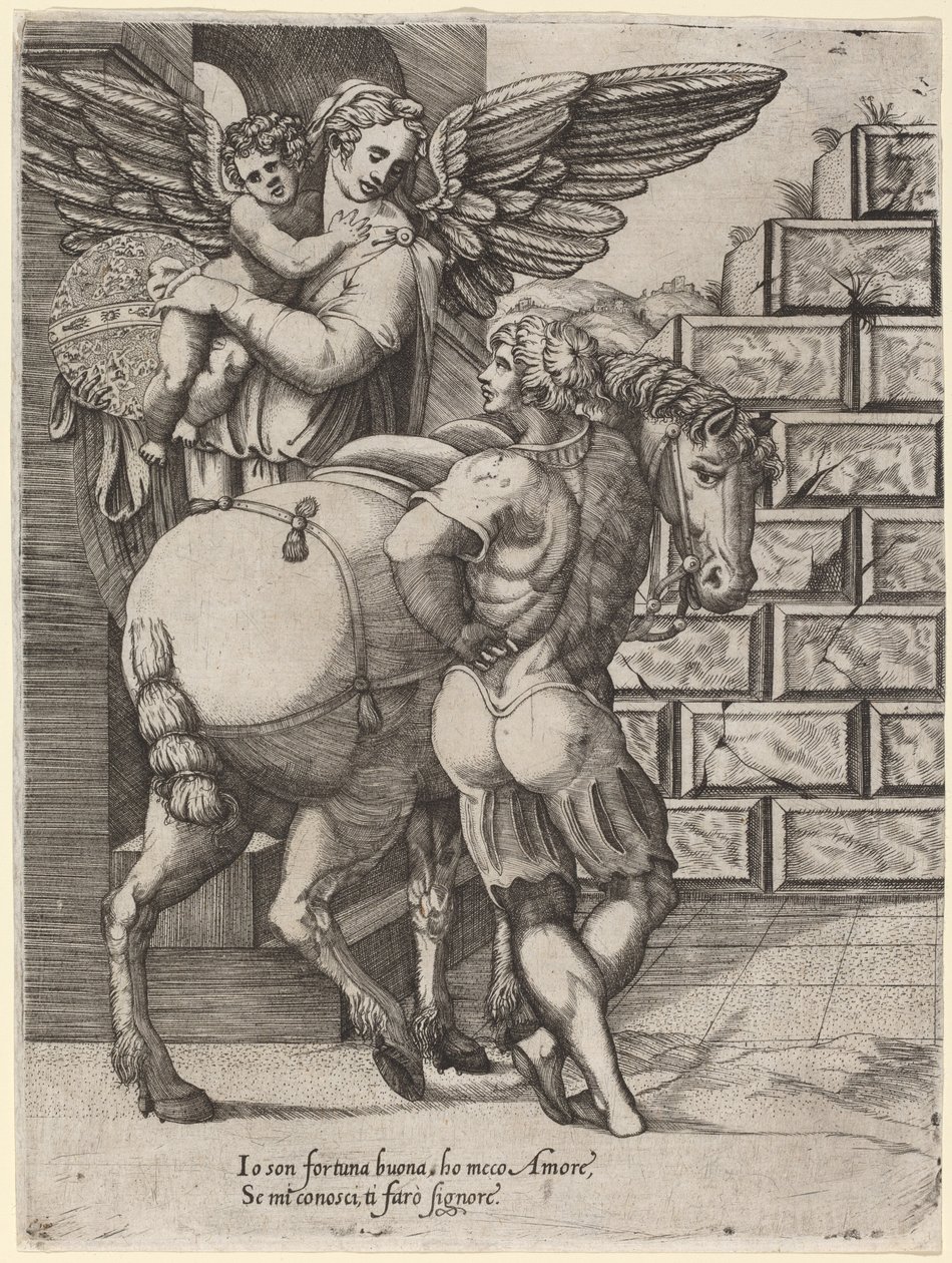 Allegory of Fortune af Italian 16th Century