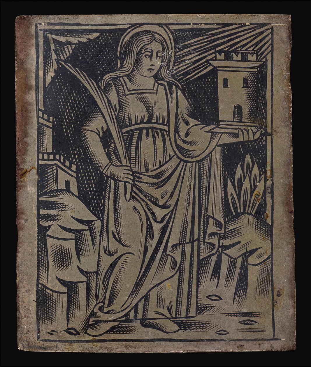 Sankt Barbara af Italian 16th Century