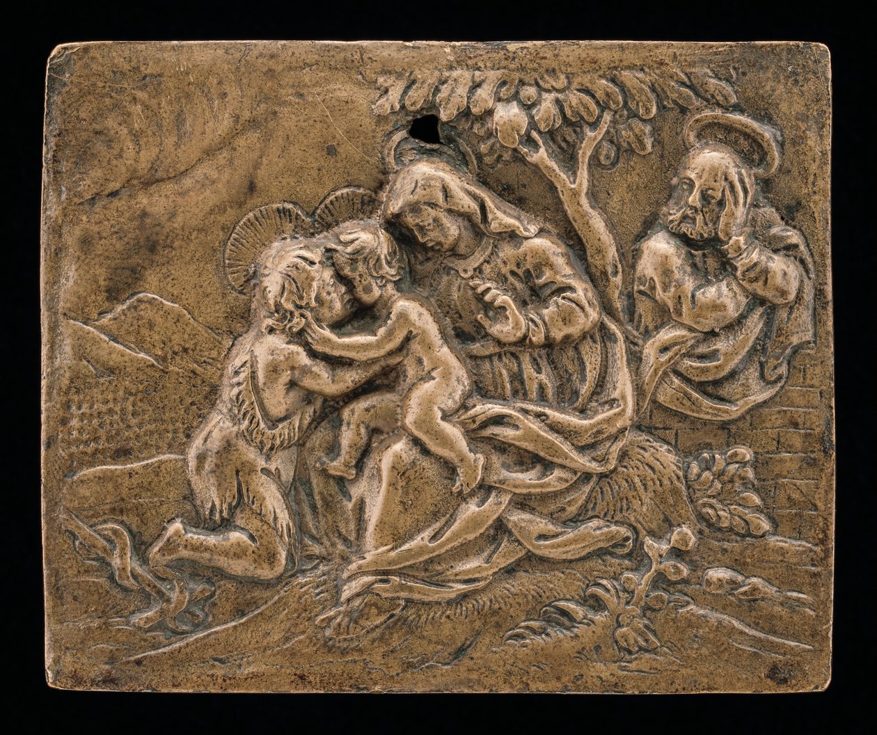 Den hellige familie af Italian 16th Century