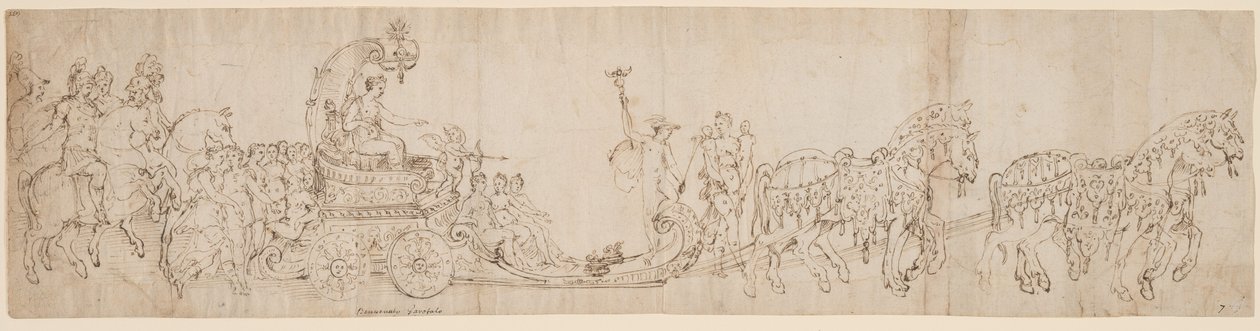 Venus triumf af Italian 16th Century