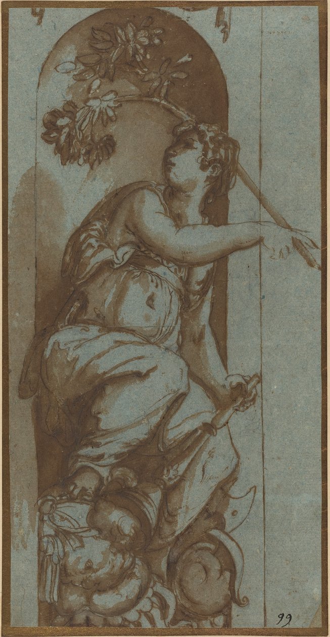 Allegori om fred af Italian 16th Century after Giorgio Vasari