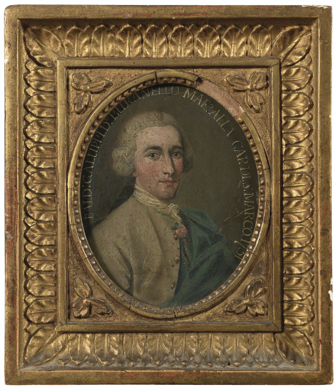 Portræt af komponisten Baldassare Galuppi 1706-1785, 1751 af Italian Master