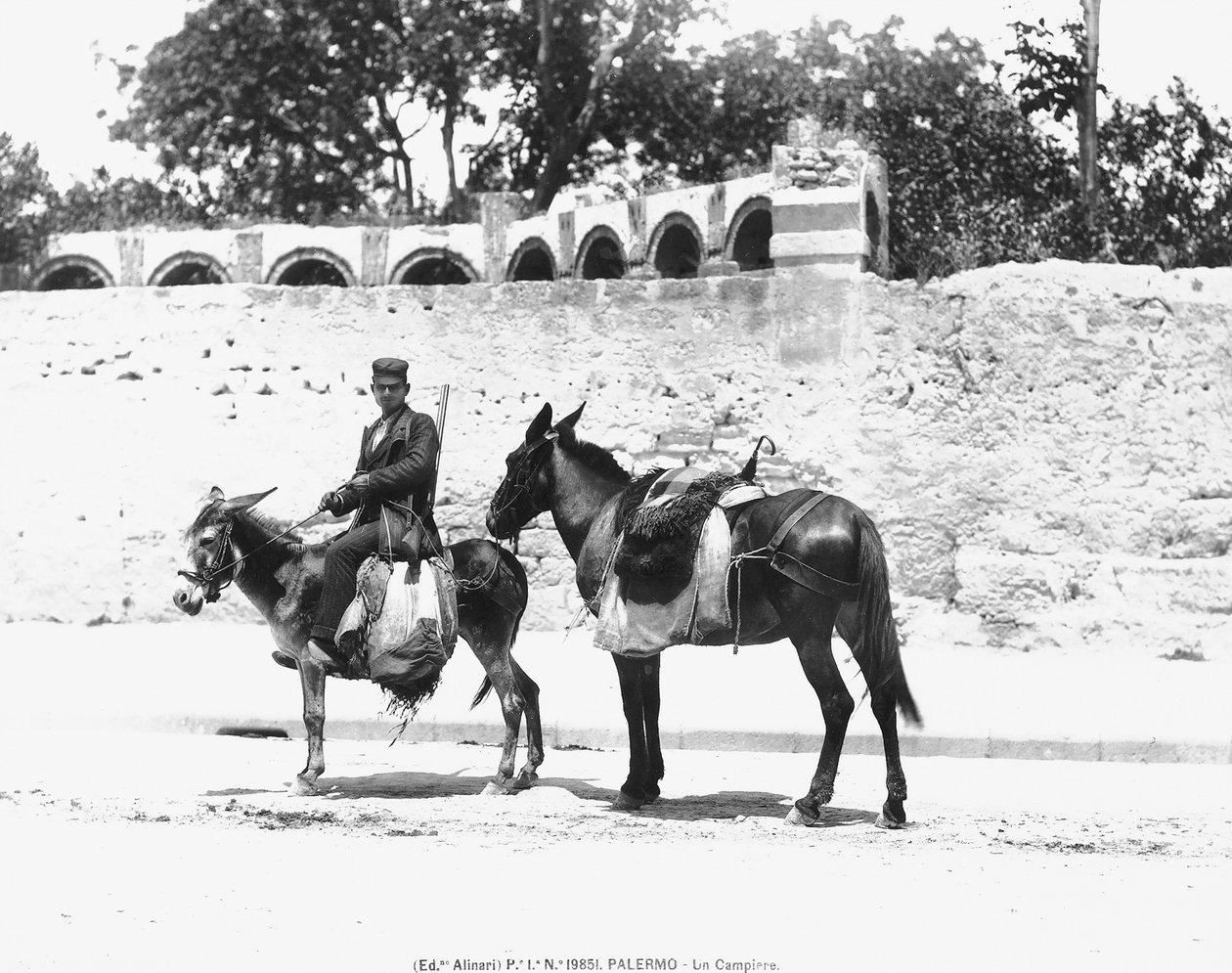 I Campiere, Palermo, ca. 1920 af Italian Photographer