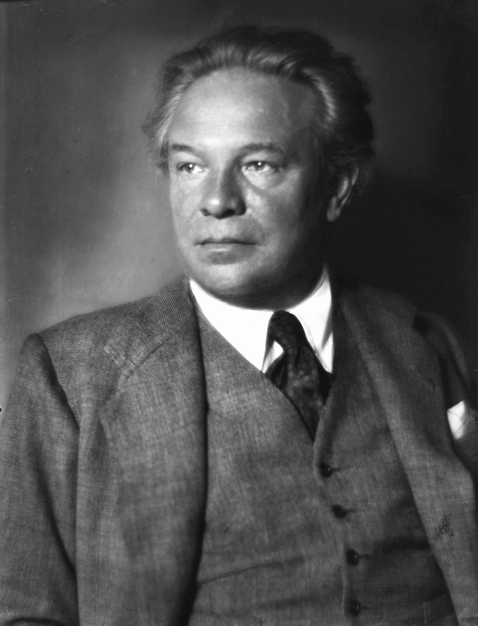 Ottorino Respighi (s/h foto) af Italian Photographer