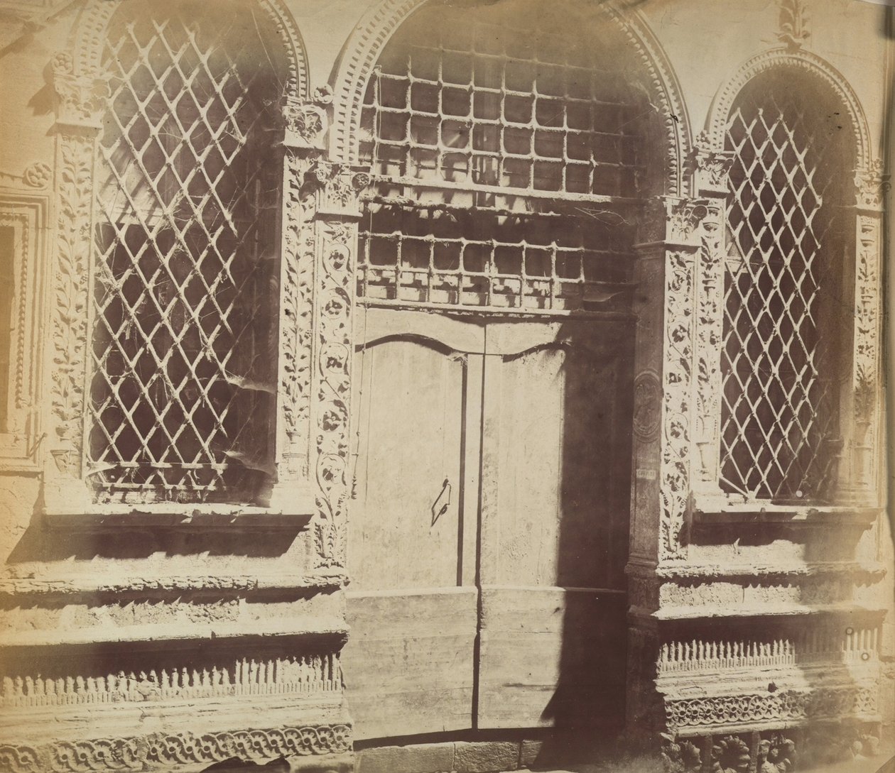 Palazzo Giuzettetti, Venedig, ca. 1865 af Italian Photographer