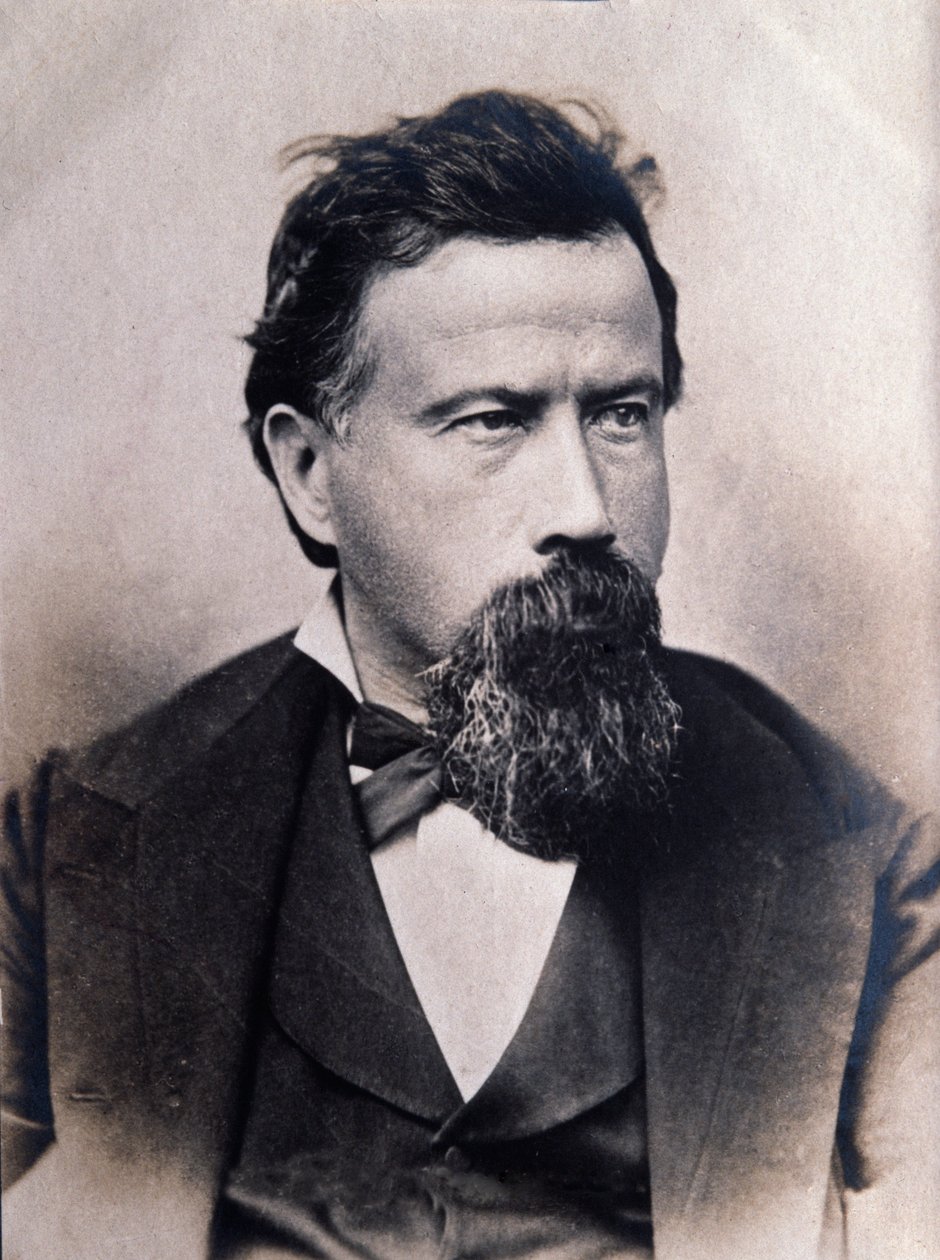 Portræt af Amilcare Ponchielli (1834-1885) italiensk komponist af Italian Photographer