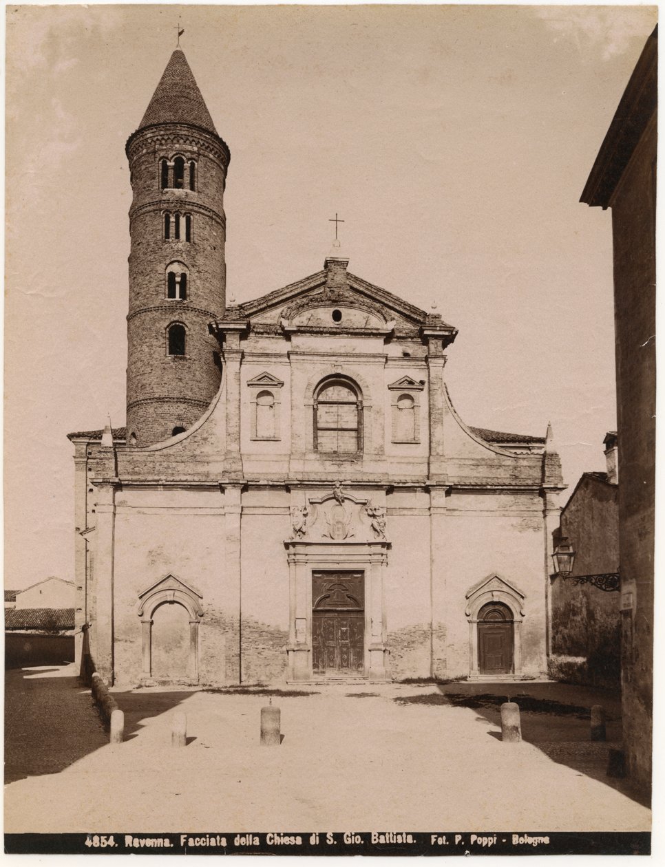St John Baptist Church, Ravenna, Emilia-Romagna, Italien, fotografi af Pietro Poppi, Bologna, ca 1900 af Italian Photographer