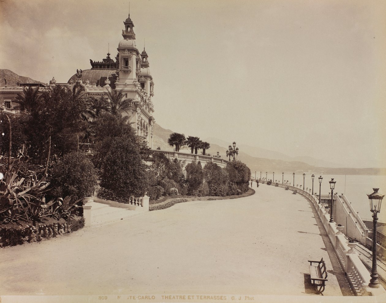 Teatret i Montecarlo, Fyrstendømmet Monaco af Italian Photographer