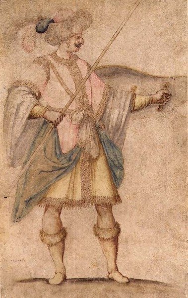 En orientalsk soldat, den florentinske skole af Italian School