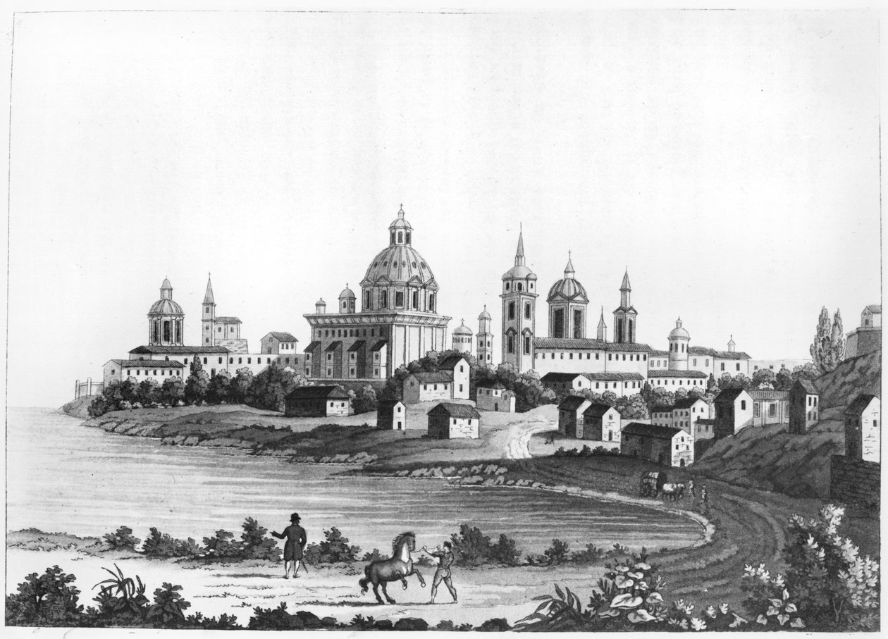 Buenos Aires, Argentina, ca. 1820 af Italian School