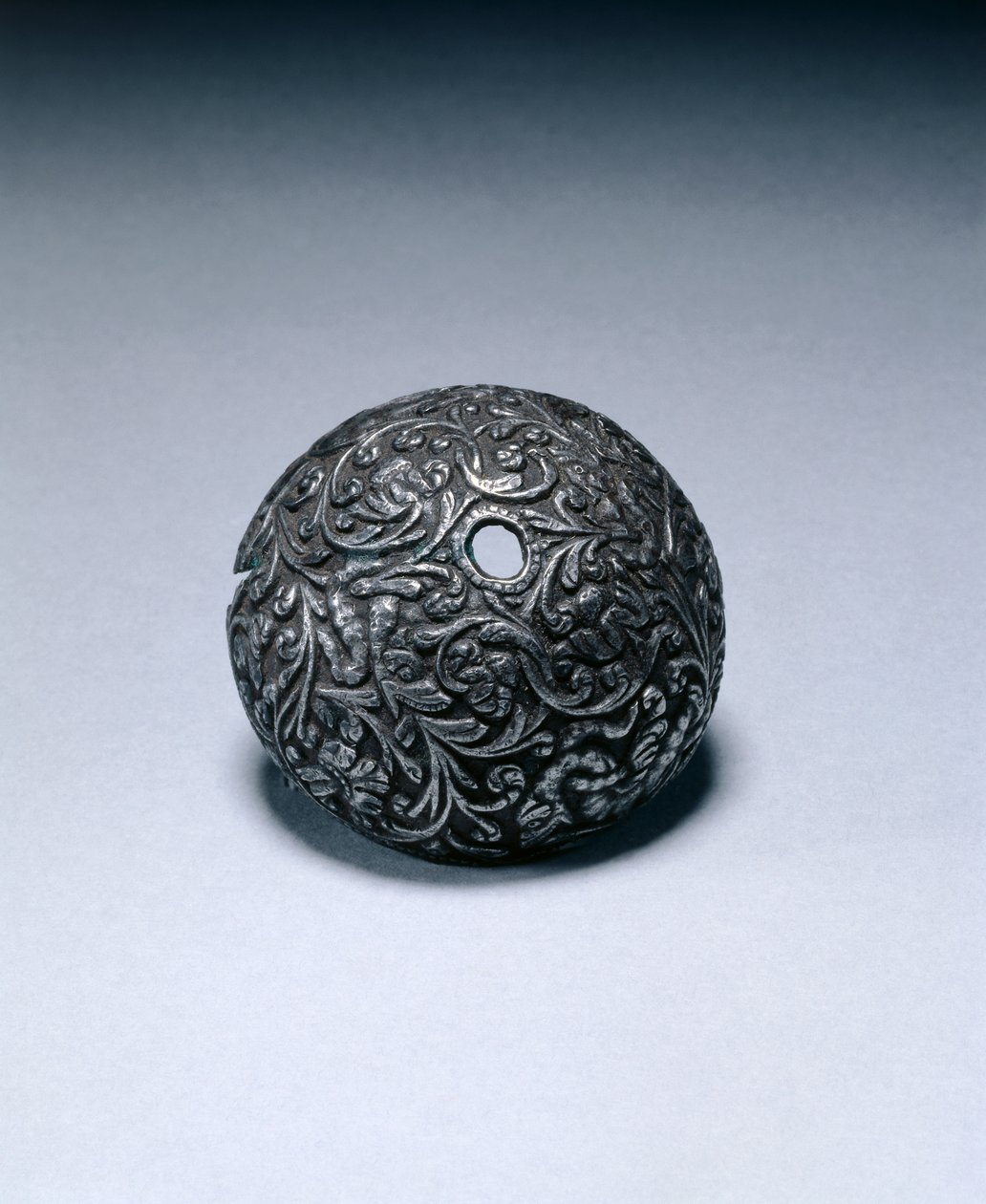 Koldekappe fra en flintlåspistol, ca. 1650-60 (stål) af Italian School