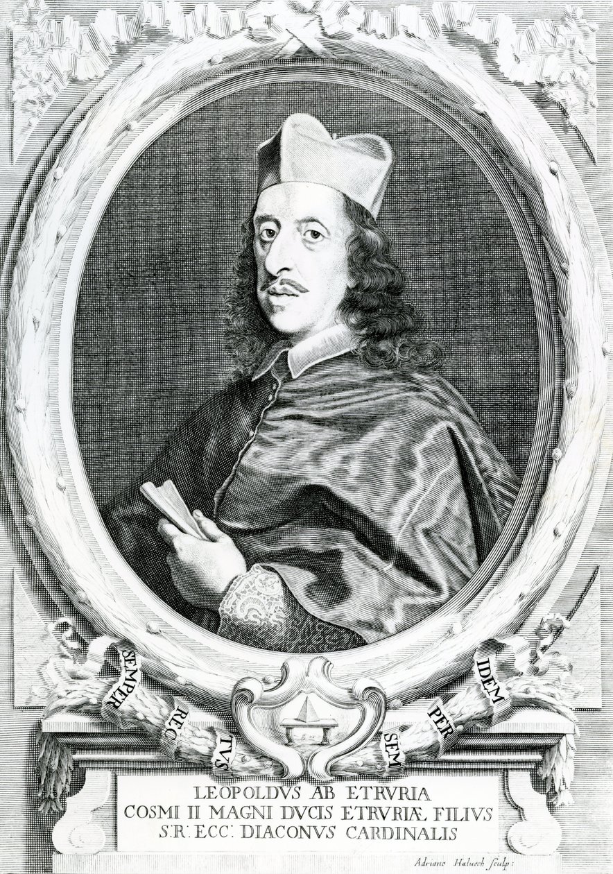 Kardinal Leopold de Medici (1617-1675) af Italian School