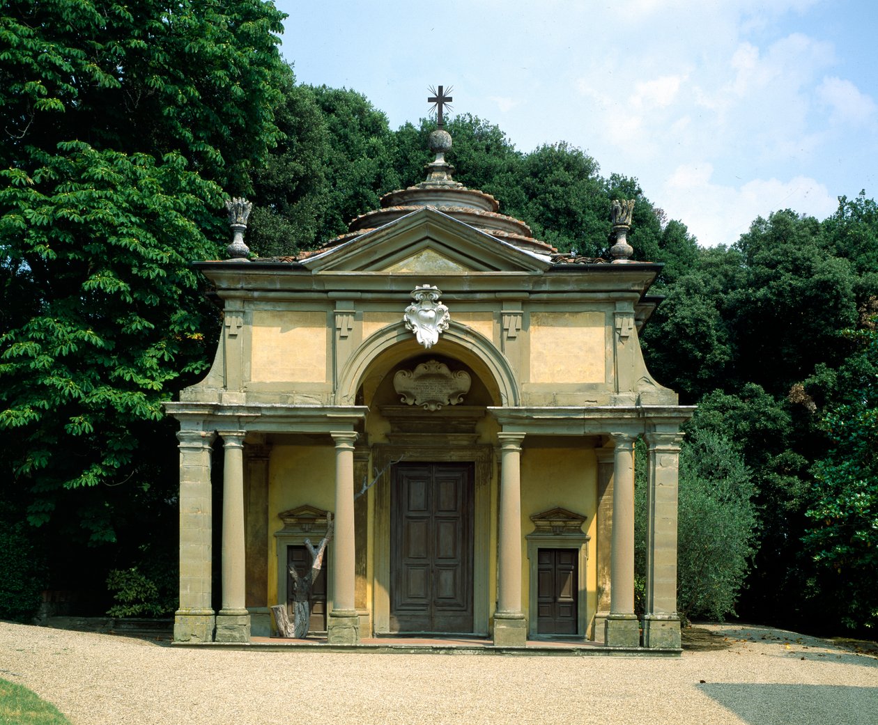 Kapel ved Villa di Celle, 1703 af Italian School