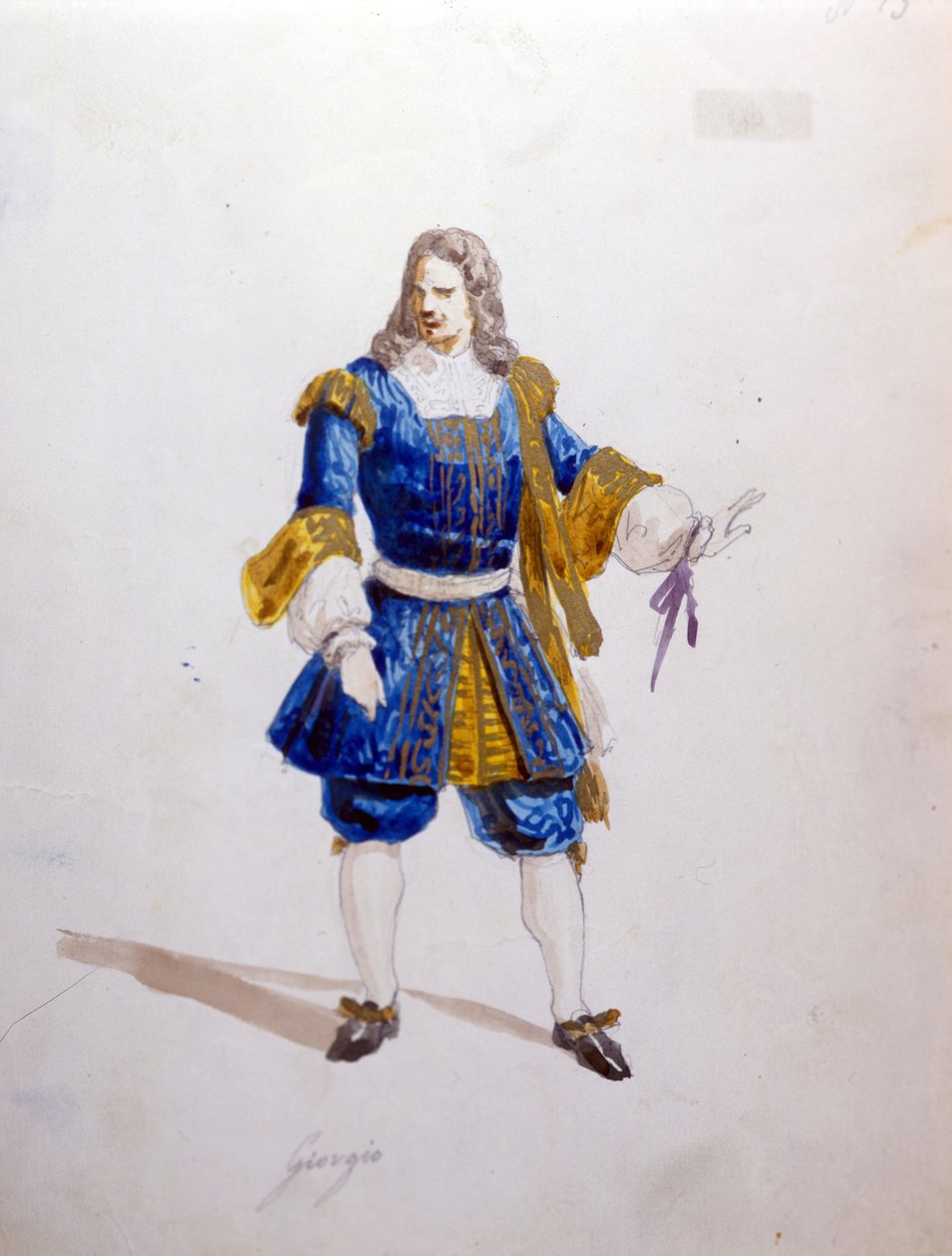 Karakter af Giorgio i "Traviata" af Giuseppe Verdi af Italian School