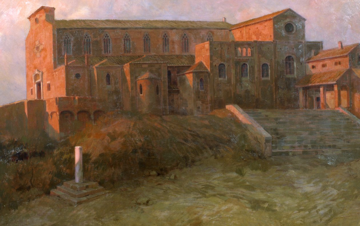 Aracoeli kirke af Italian School