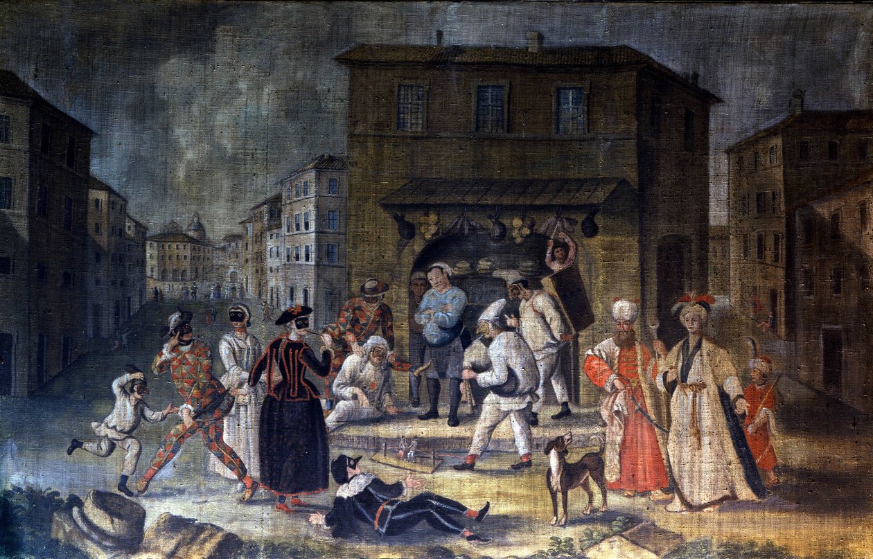 Tegneserier af Commedia dell