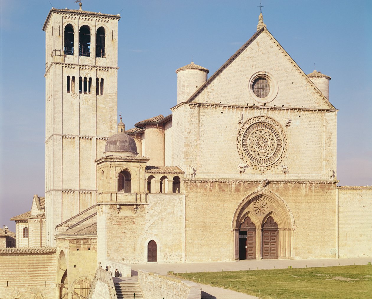 Overkirkens ydre, 1228-53 af Italian School