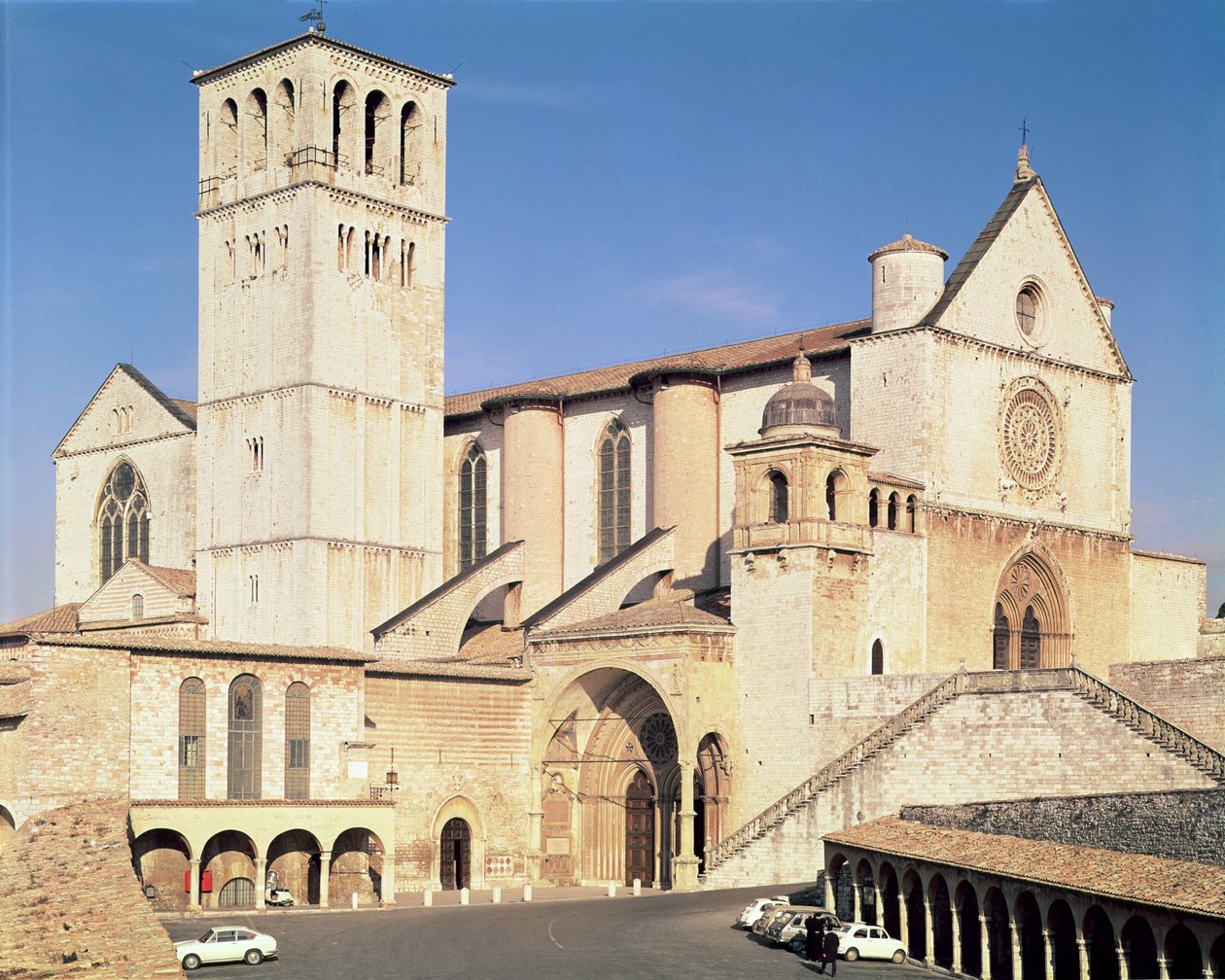 Ydre af Øvre og Nedre Kirke, 1228-53 af Italian School