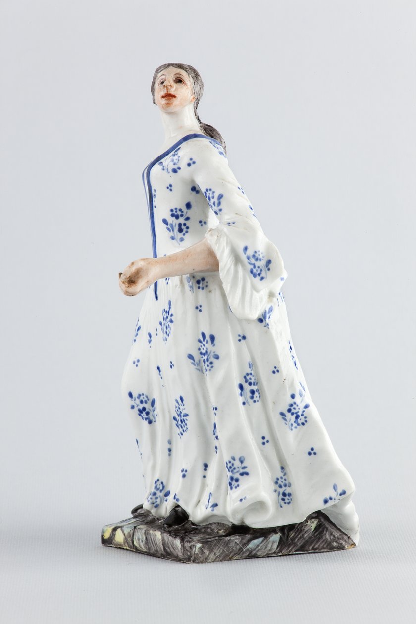 Kvindefigur (porcelæn) af Italian School