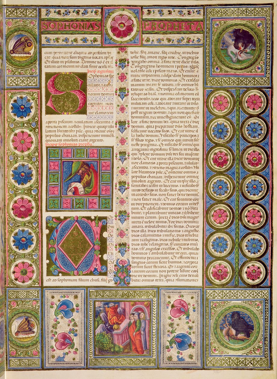 Fol.102r Åbning til profeten Zefanias