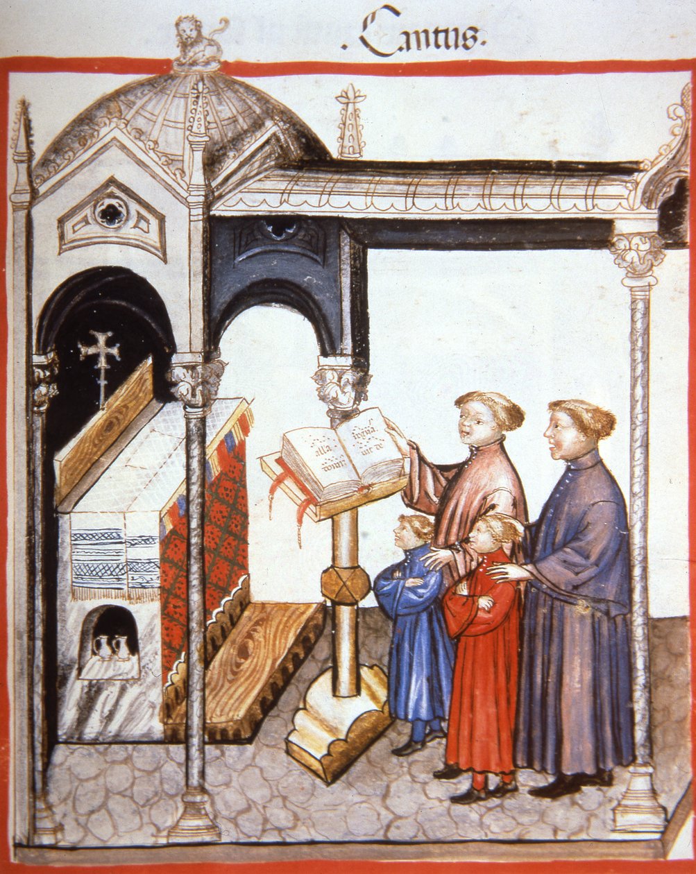 Fol.103r Sang, illustration fra Tacuinum Santiatis Codex Vindobonensis af Italian School