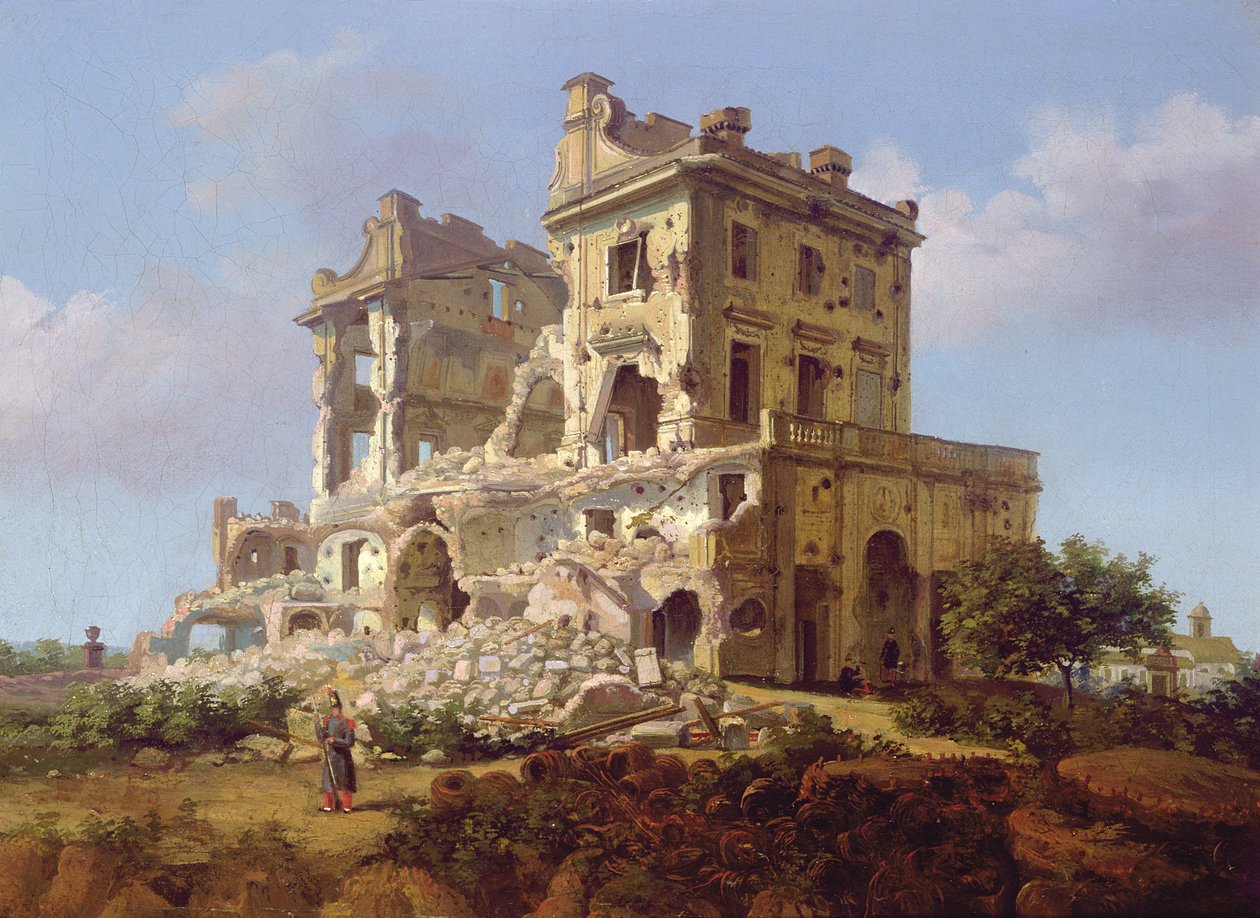 Garibaldis Villa, Italien af Italian School