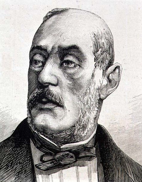 Giuseppe Ferrari (1811-1876) italiensk historiker og politisk filosof (gravering) af Italian School