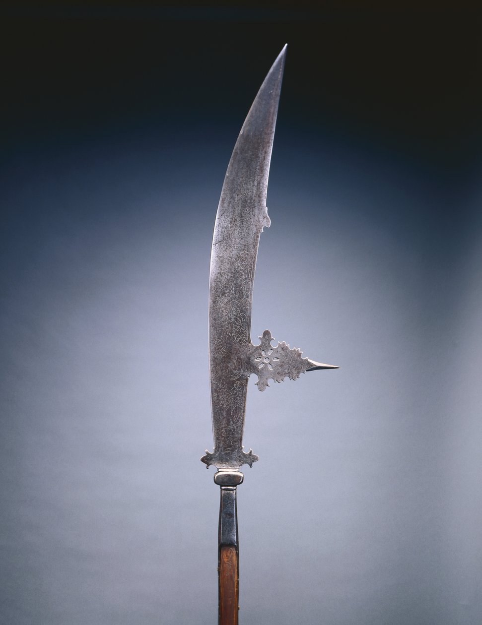Glaive, Venedig, ca. 1600-20 (stål og træ) af Italian School