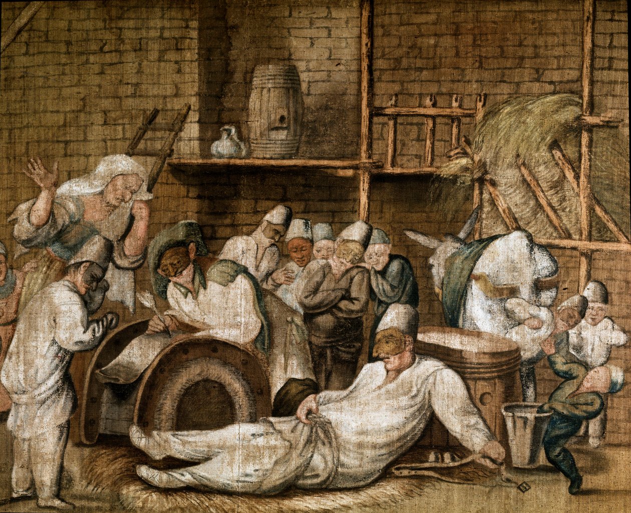 Groteske karakterer af Commedia dell