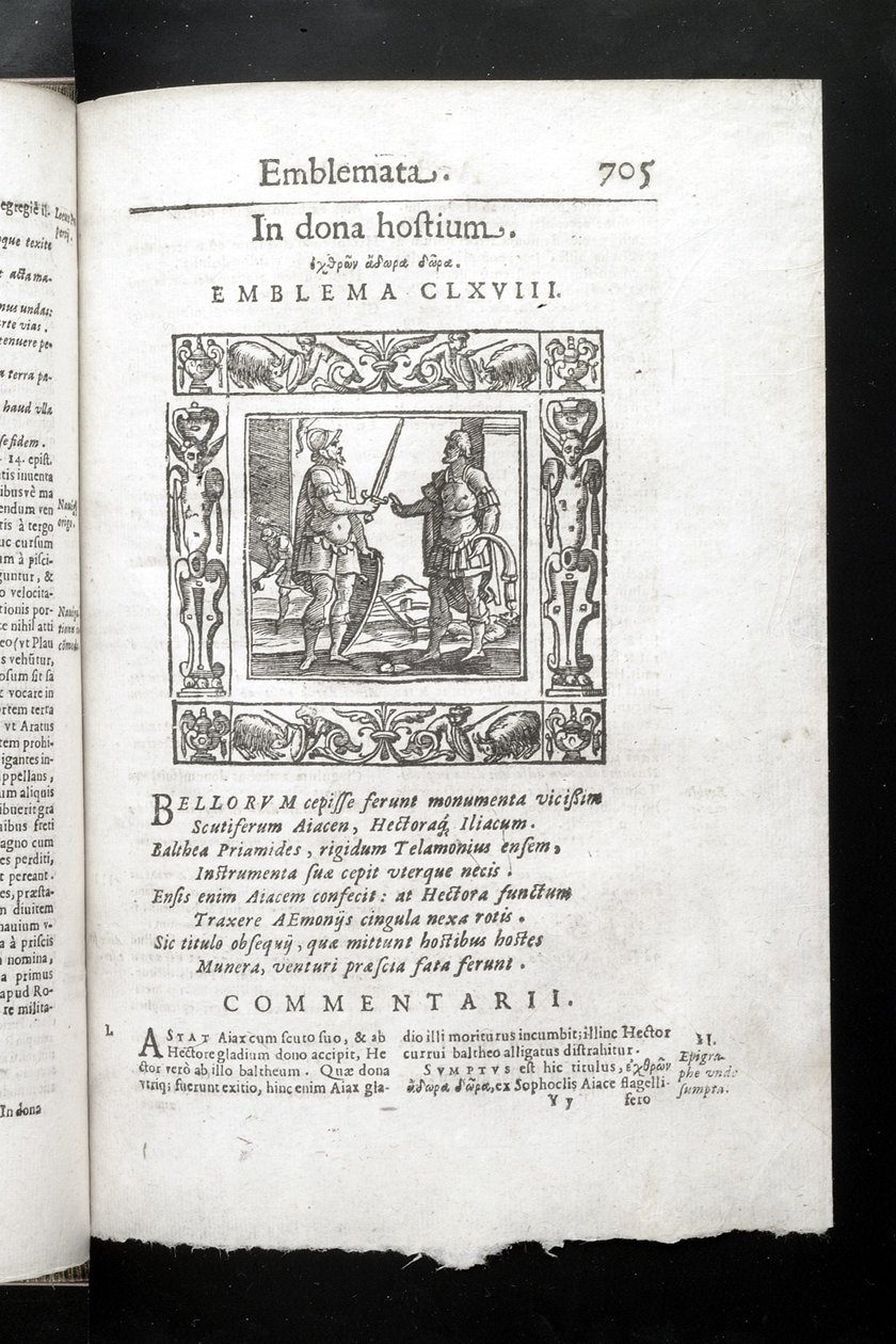 Illustration fra Emblemata, 1621 af Italian School