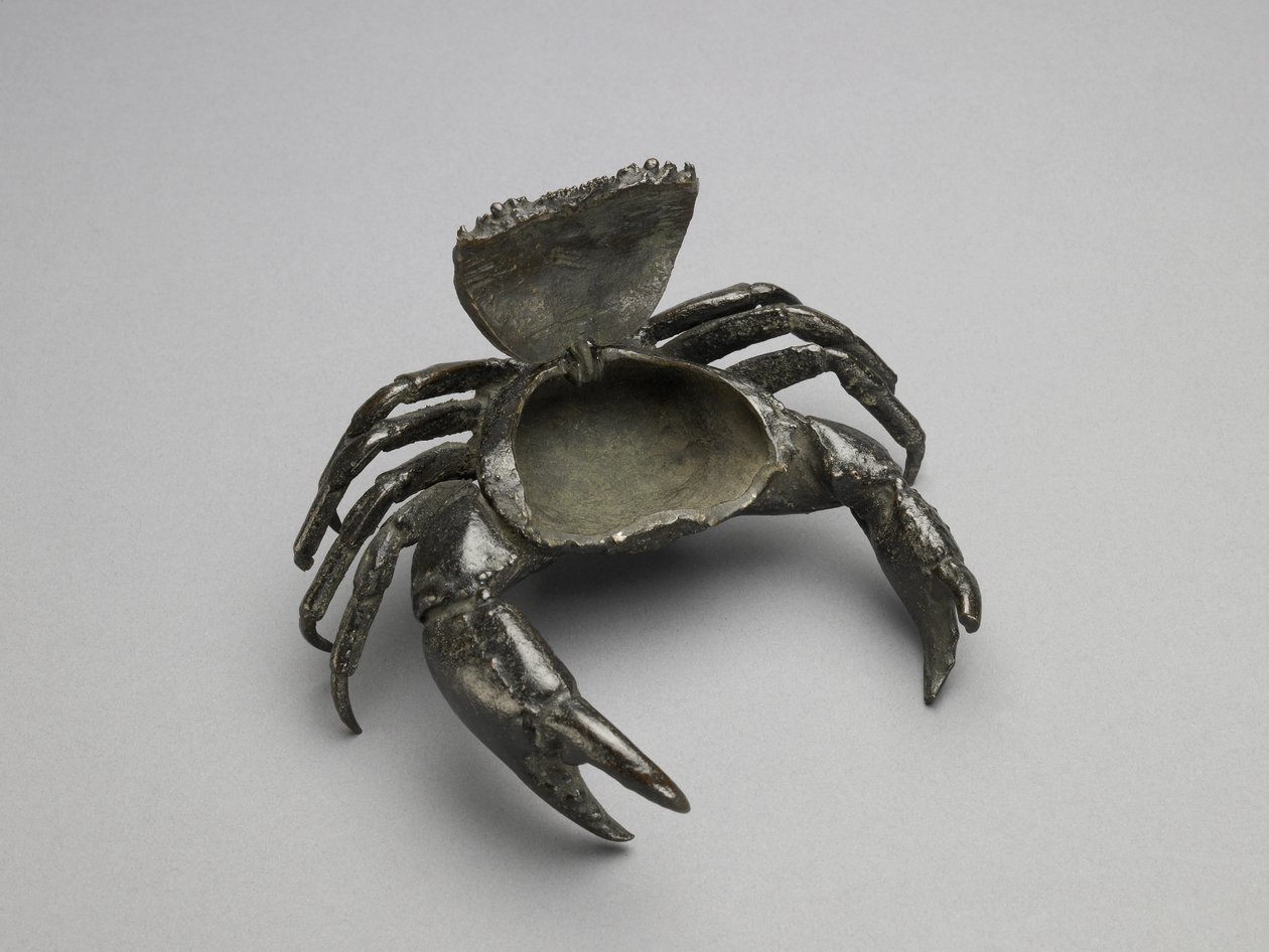 Blækstand i form af en krabbe, ca. 1560 (bronze) af Italian School