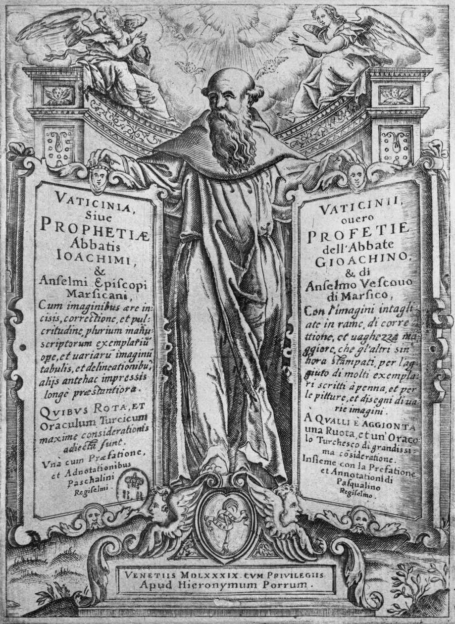 Joachim af Flora, illustration fra 