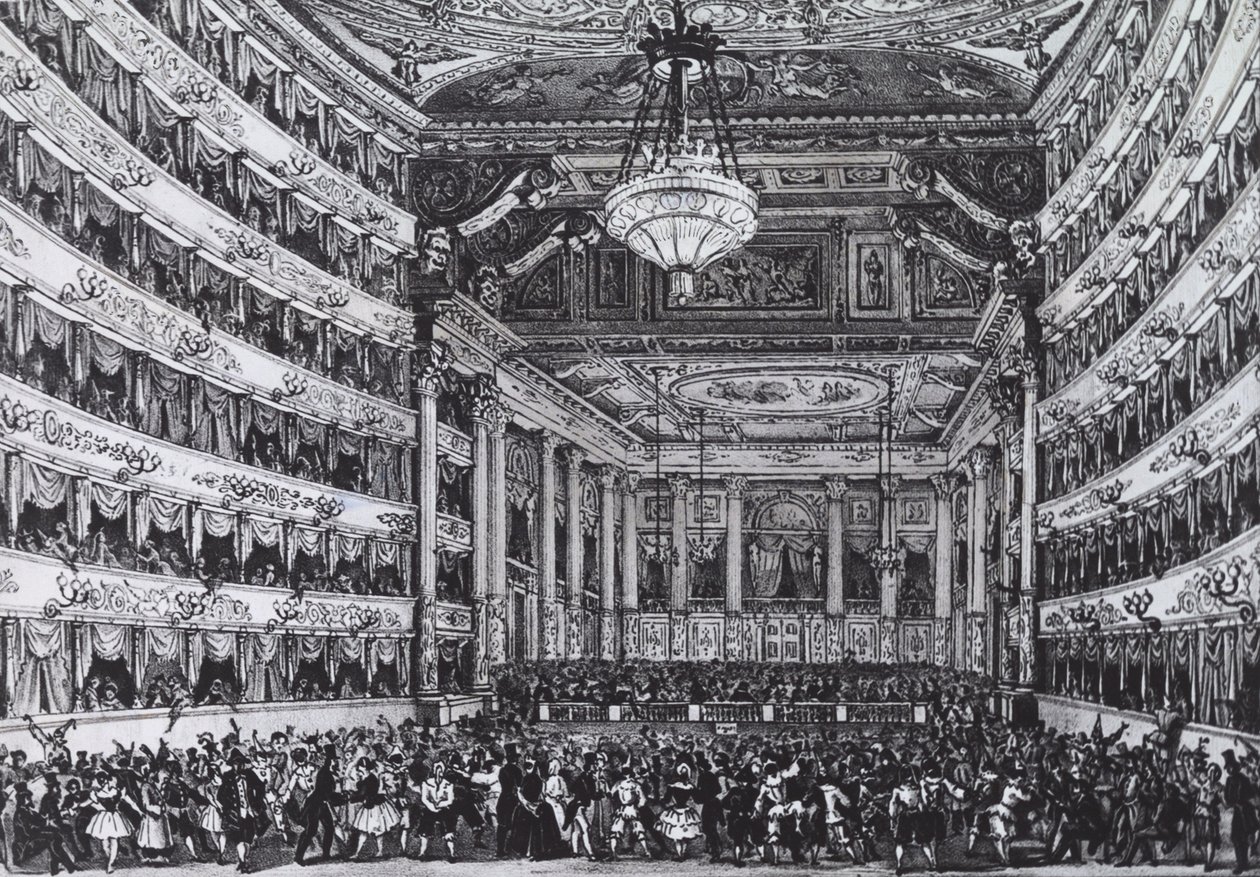 La Scala, Milano af Italian School