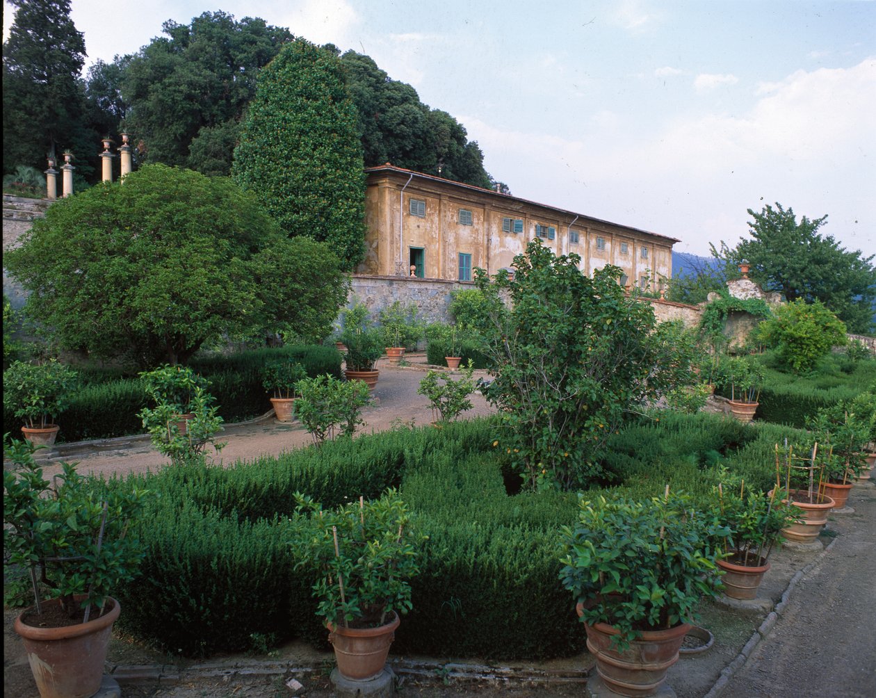 Limonaia og haven, Villa di Celle af Italian School