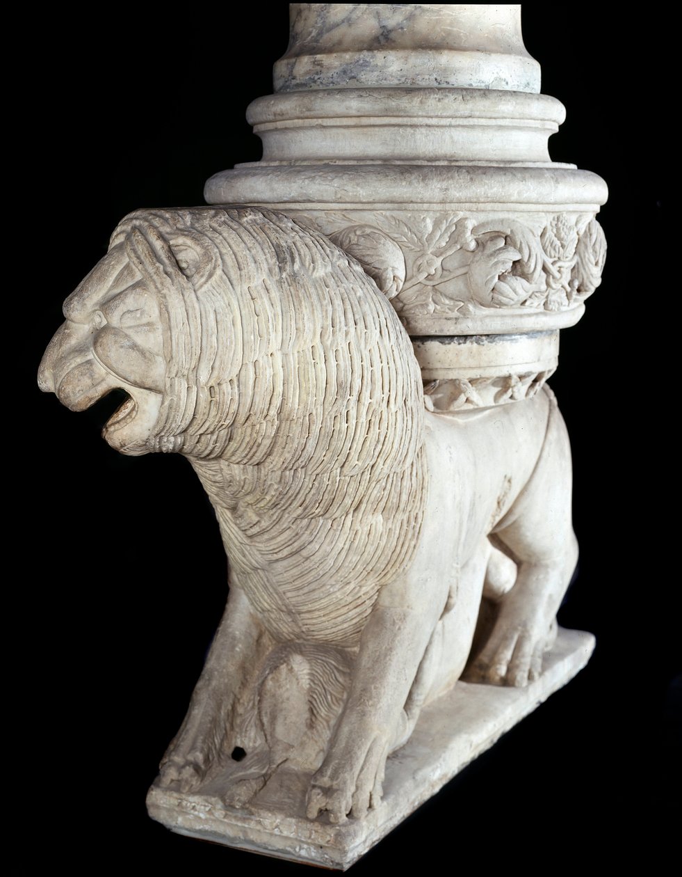 Løve (Marmorskulptur, slutningen af det 12. århundrede) af Italian School