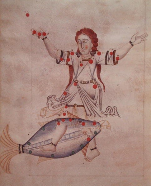 Ms.1036 Fiskenes stjernebillede, fra 