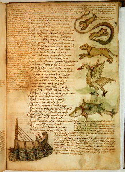 Ms Ital 483 P.4.7 f.159r Constellations, fra 