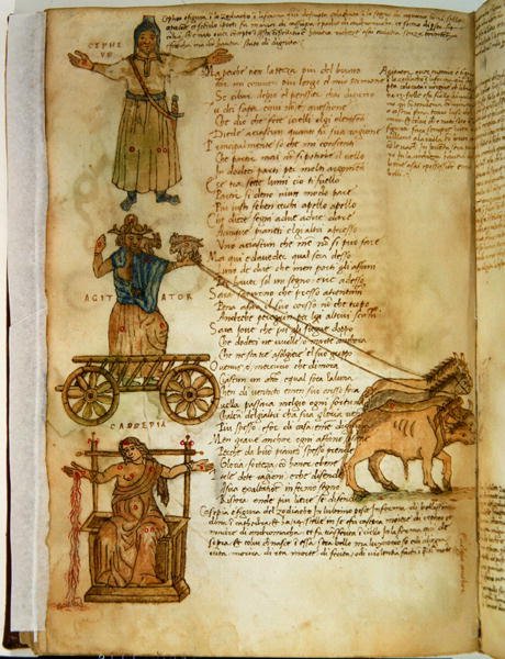 Ms Ital 483 P.4.7 f.160r Cepheus og Cassiopeia, fra 