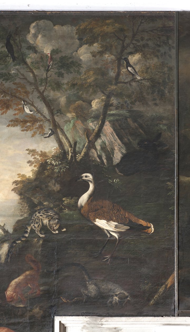 Myte om Orpheus: katte, harer, fugle af Italian School