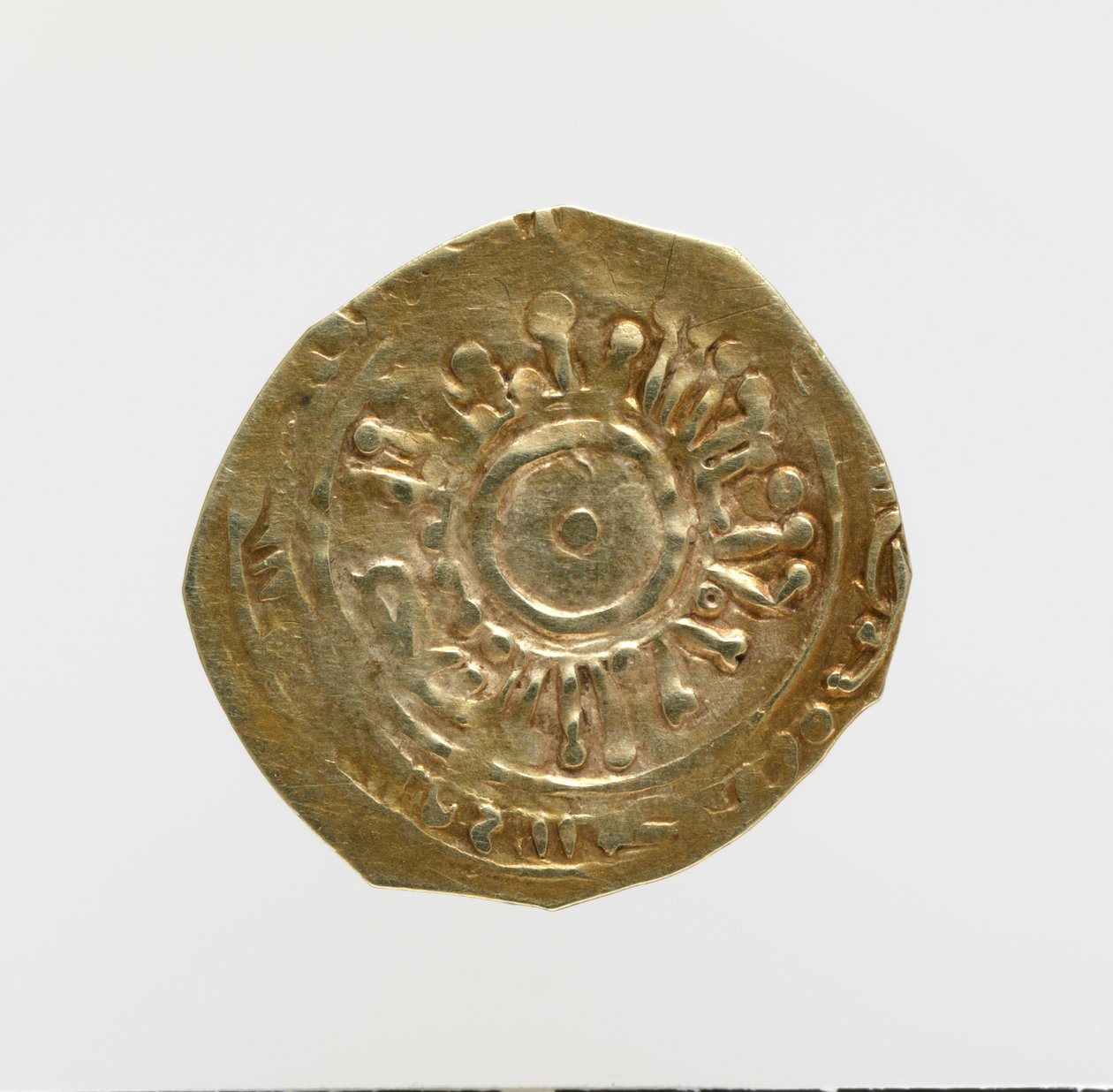 Forside af Tari af Amalfi med pseudo-cufik epigrafi (guld) af Italian School