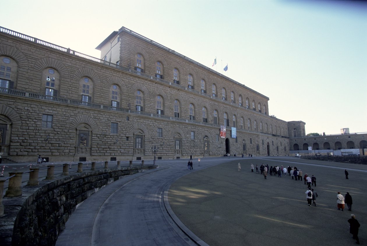 Palazzo Pitti, påbegyndt c.1457 af Italian School
