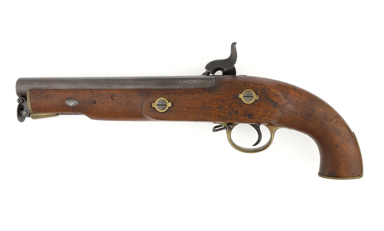 Mønster 1842 .753 tommer Percussion Pistol af Italian School