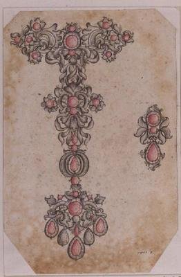 Vedhæng og øreringe fra Santini (1600-tallet) af Italian School