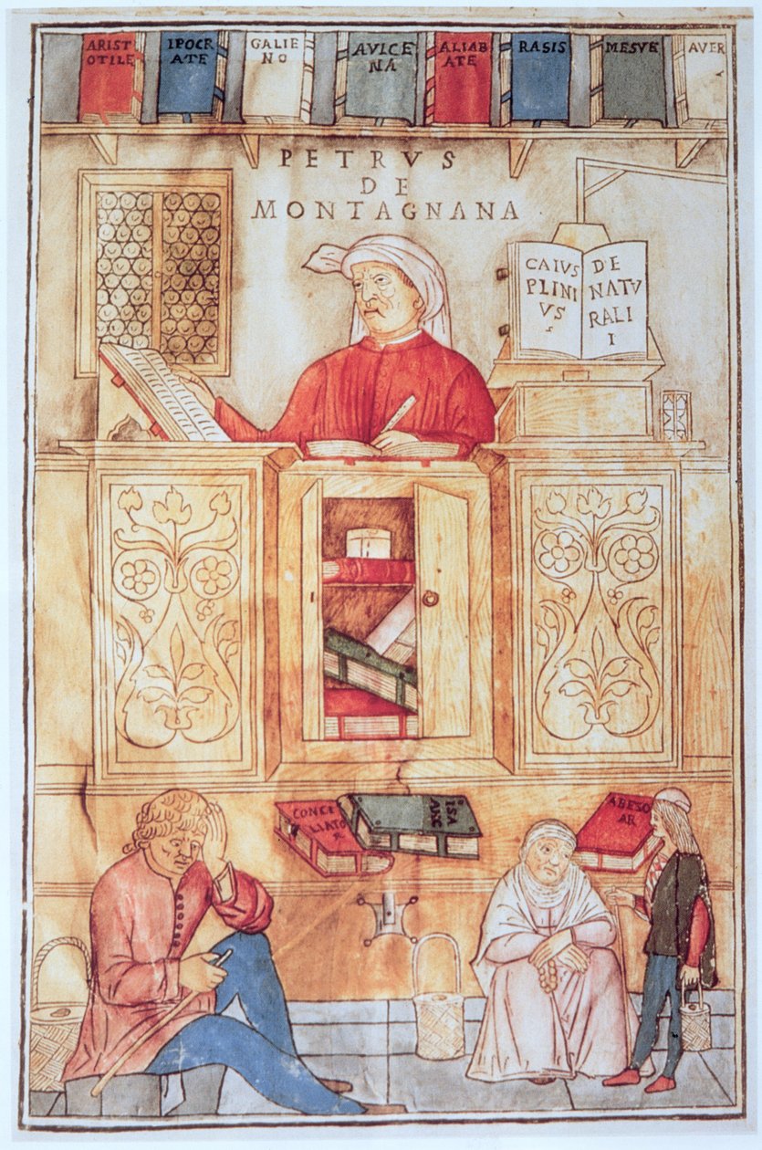 Petrus de Montagnana, illustration fra 