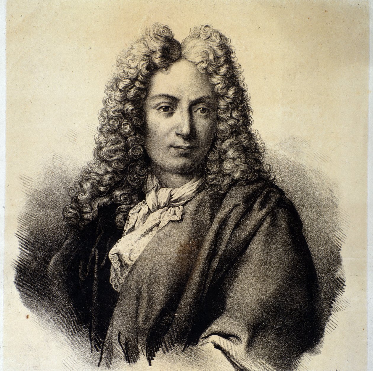 Portræt af Arcangelo Corelli (1653-1713) italiensk komponist og violinist af Italian School