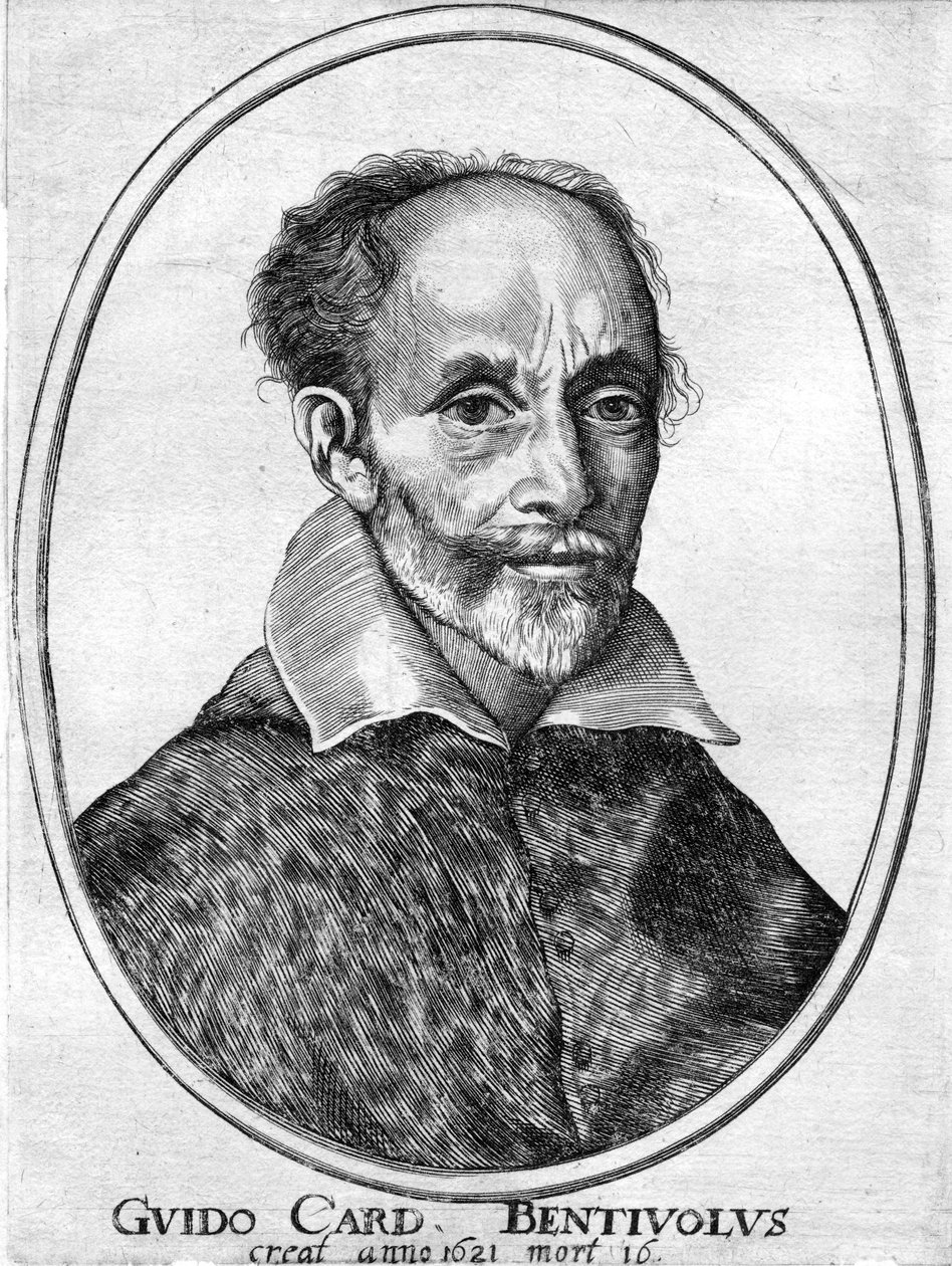 Portræt af kardinal Guido Bentivoglio af Italian School