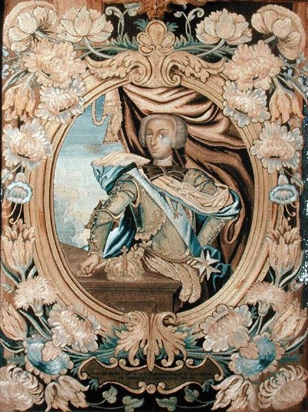 Portræt af Carlos III (1759-1788) konge af Sicilien, Napoli, Spanien og Jerusalem (se 186988) af Italian School