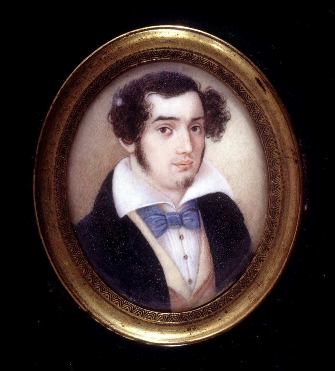 Portræt af Ciro Menotti (1798 - 1831). Risorgimentos museum. Milano af Italian School