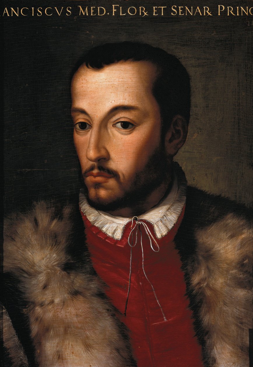 Portræt af Francesco I de Medici af Italian School